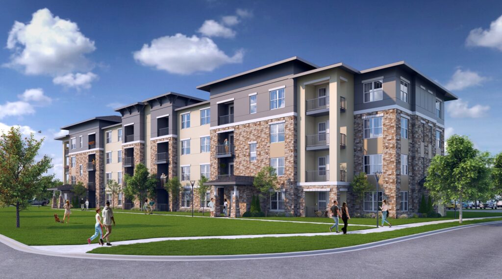 Residential Building Exterior